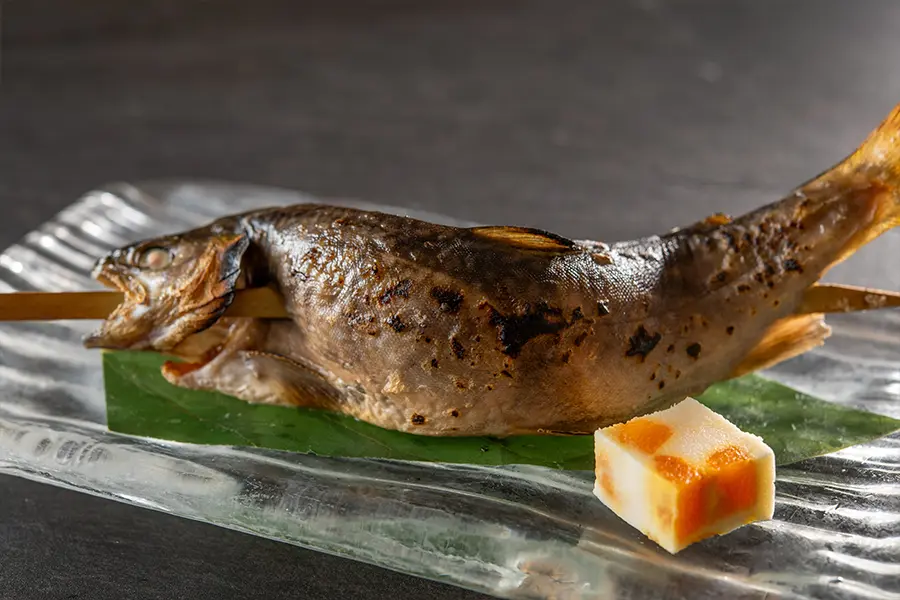 【特別会席・囲炉裏・秋】伊勢海老やズワイガニ、秋田錦牛など豪華食材を囲炉裏で楽しむ