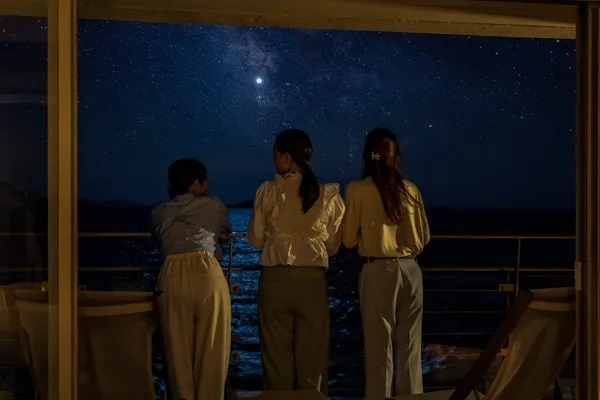 Telescope and stargazing guidebook rental