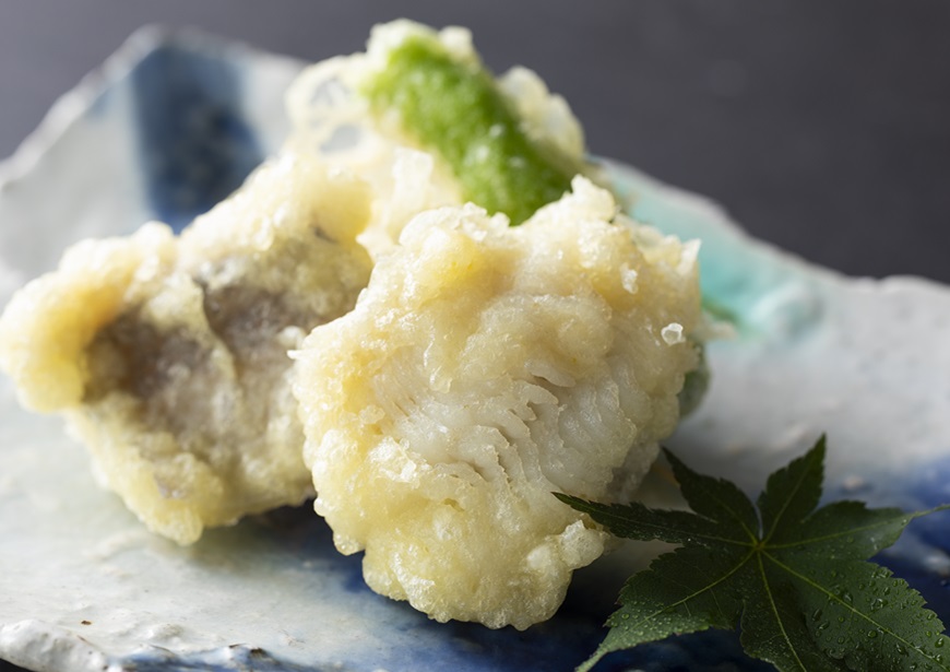 Hamo tempura June to August
