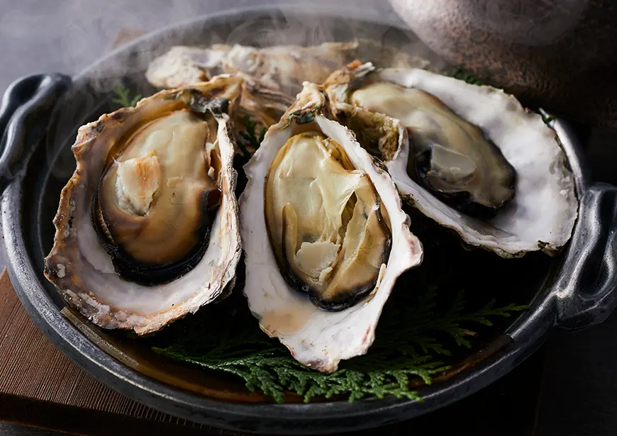 【土地の恵み会席】赤穂の味覚・牡蠣づくしを堪能
