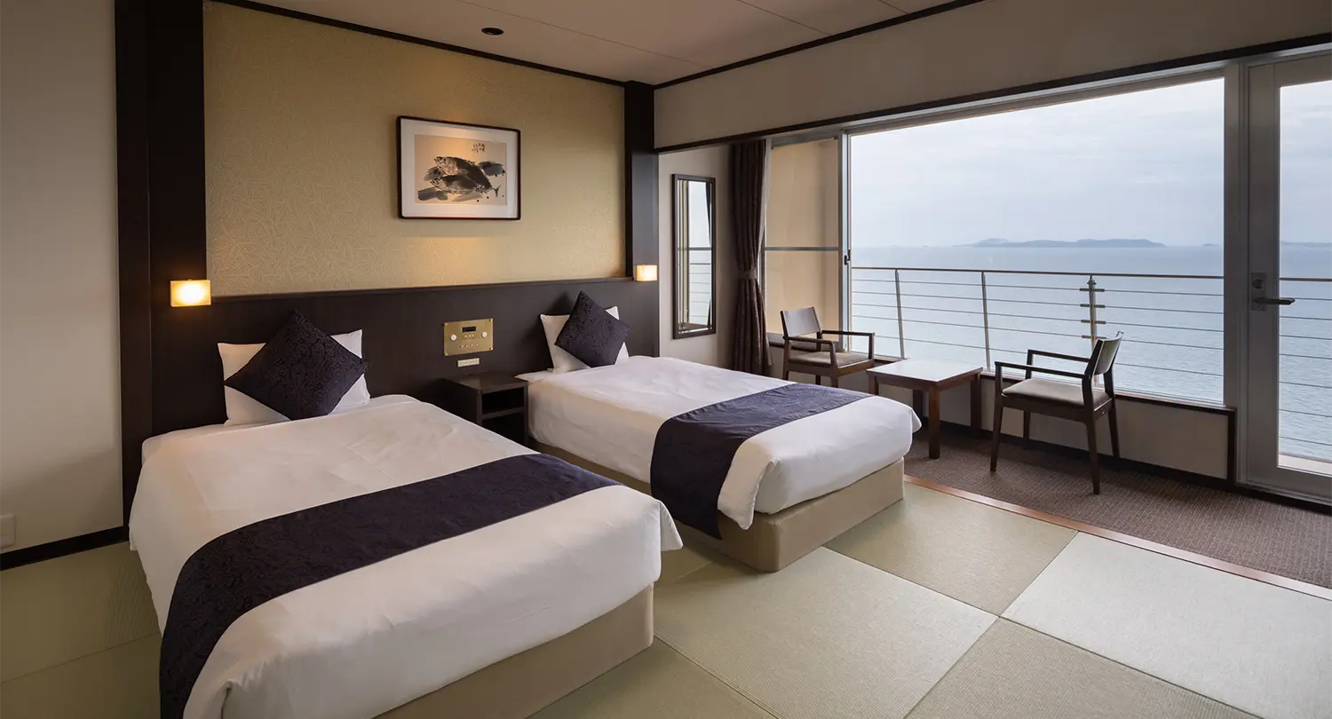 【オーシャンビュー】和室ツイン