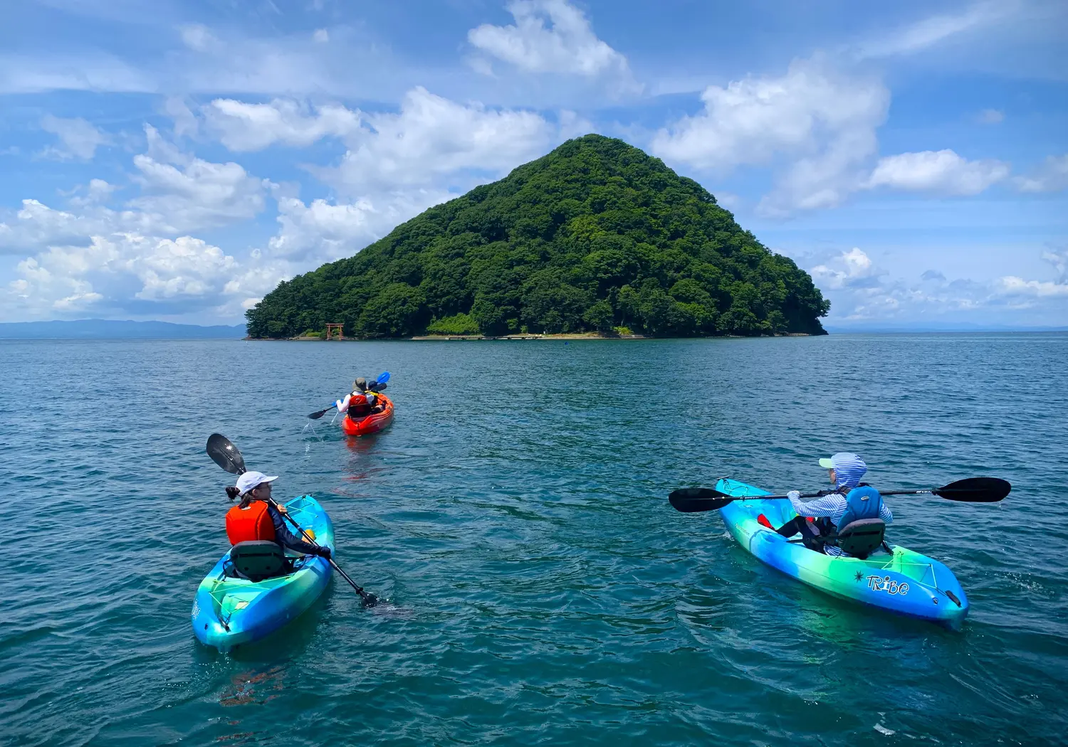 湯ノ島シーカヤック体験