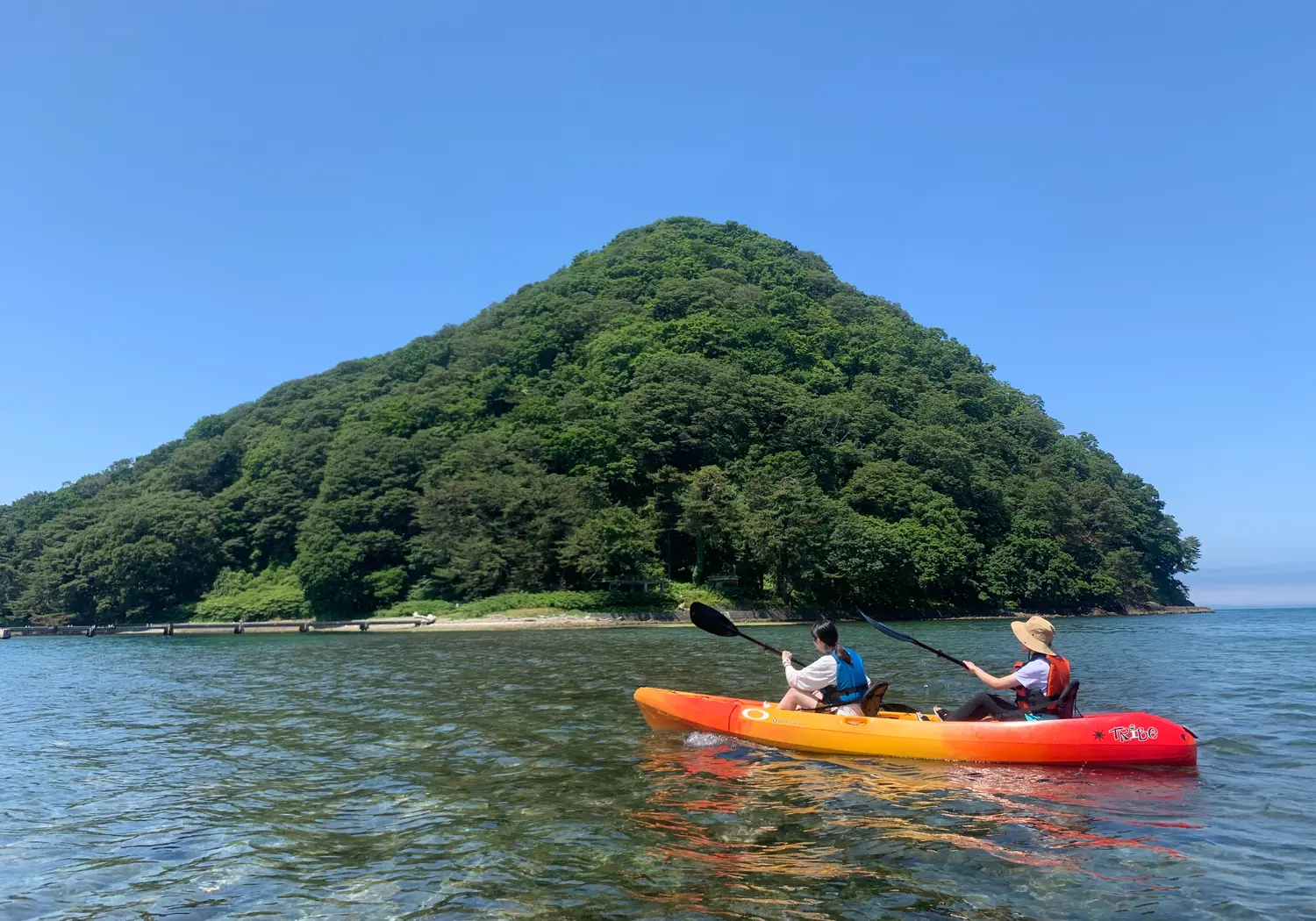 湯ノ島シーカヤック体験