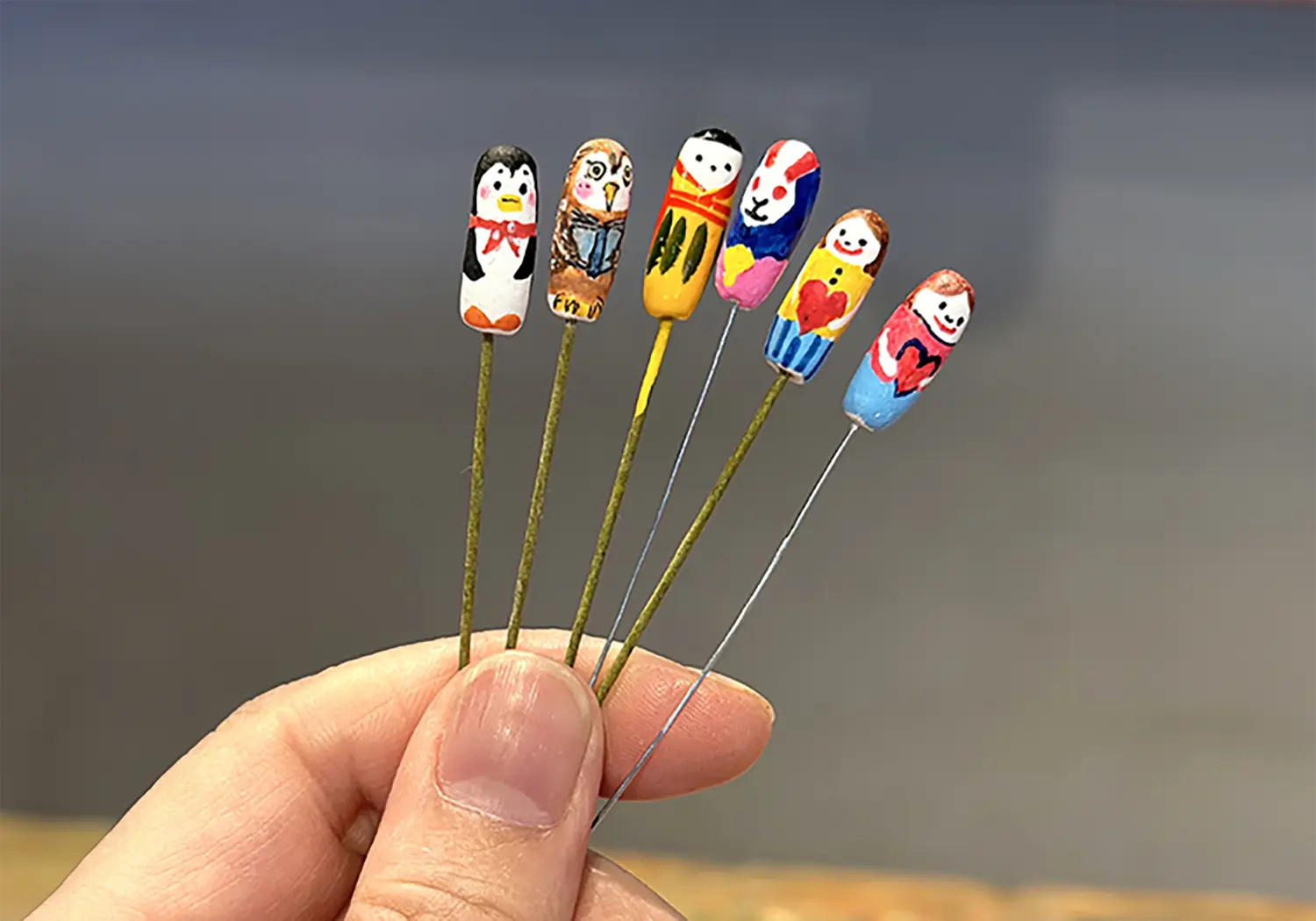 有馬温泉の伝統工芸品「有馬人形筆(からくり筆)」のワークショップ