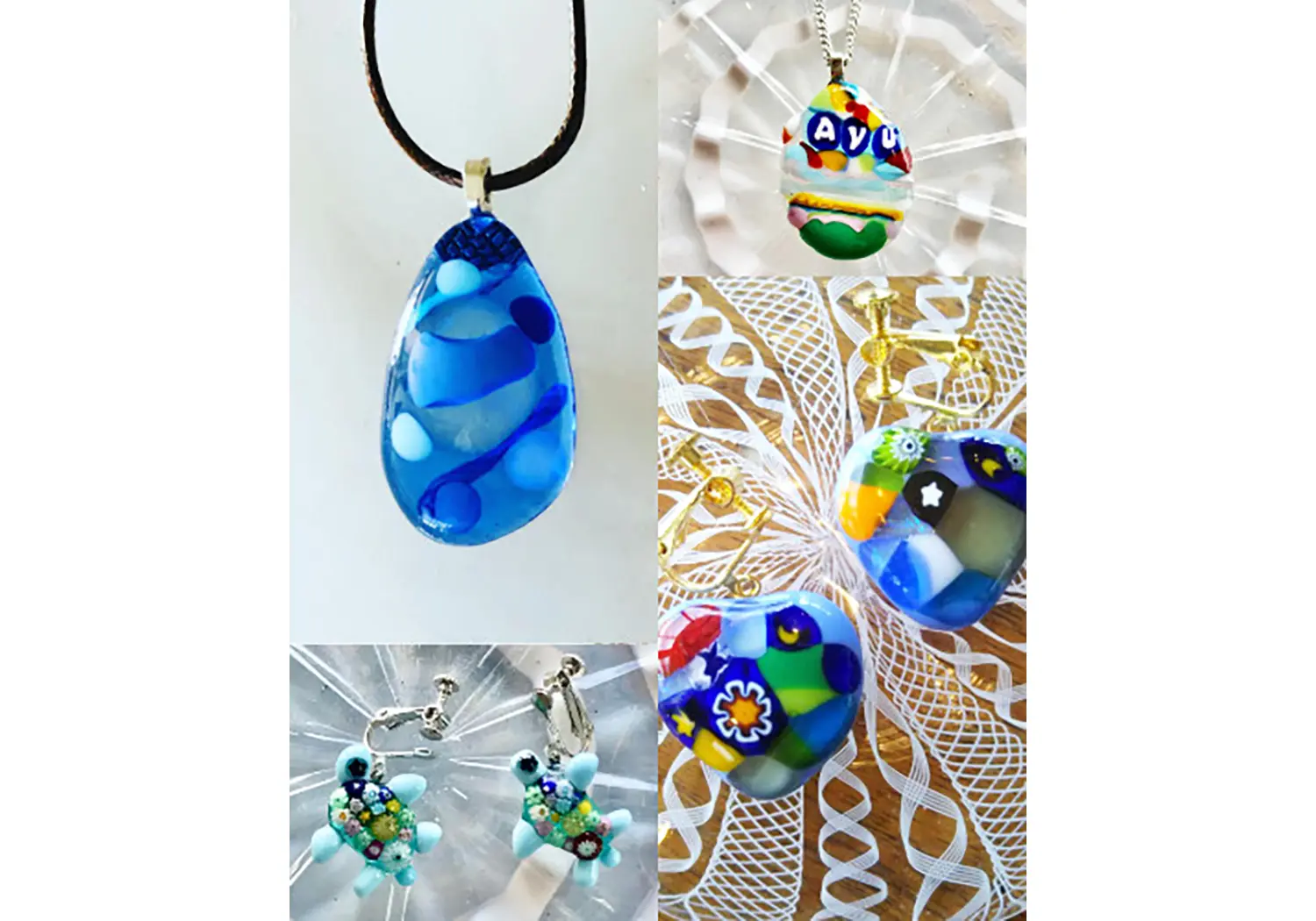 オリジナルデザインでつくるアートワーク体験（ガラス）