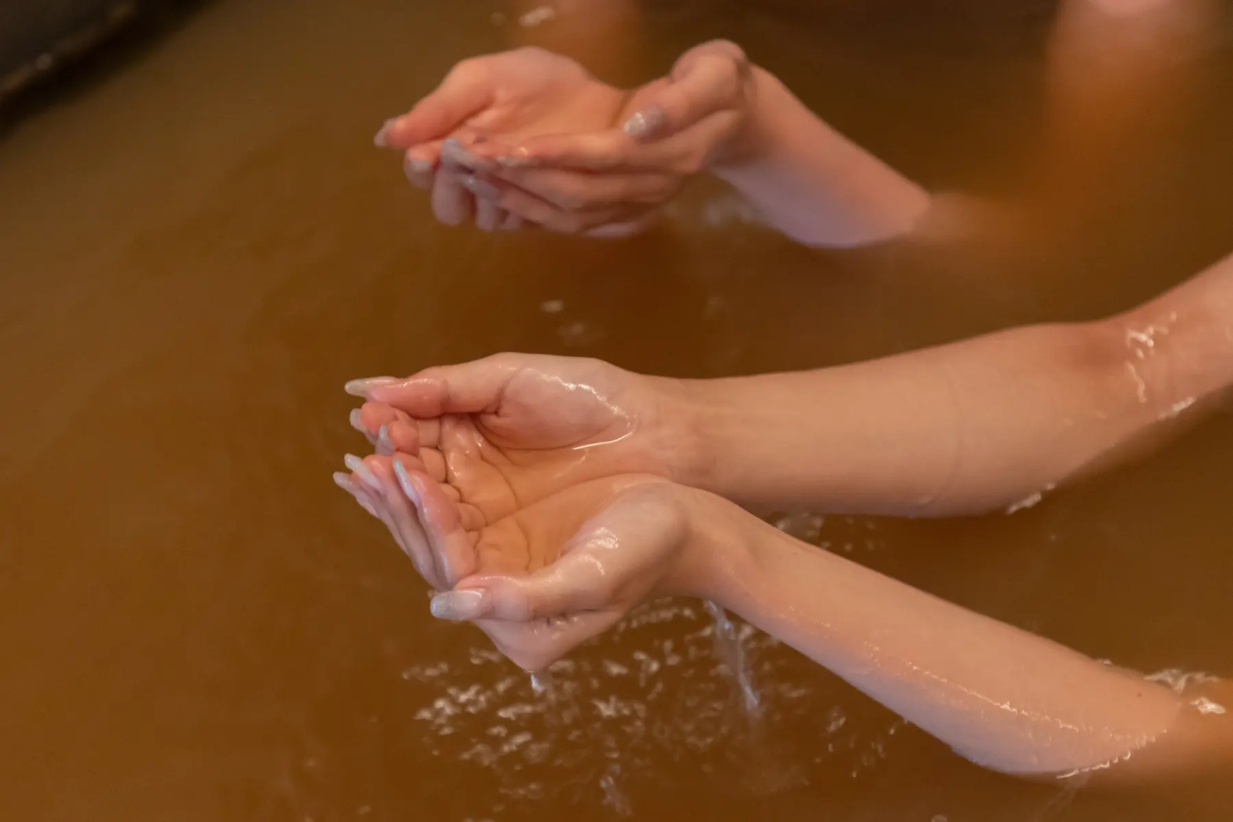 有馬ならではの名湯「金泉」