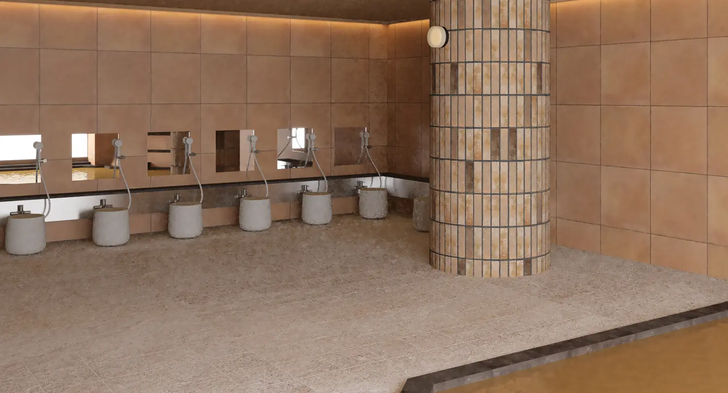 Large public bath