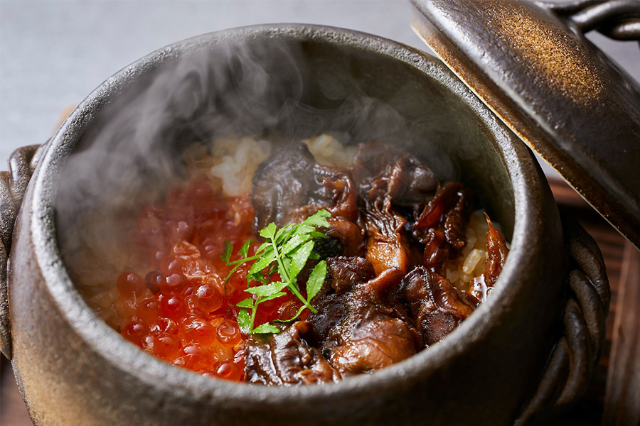 [Special Kaiseki] Comes with rice cooked in a clay pot