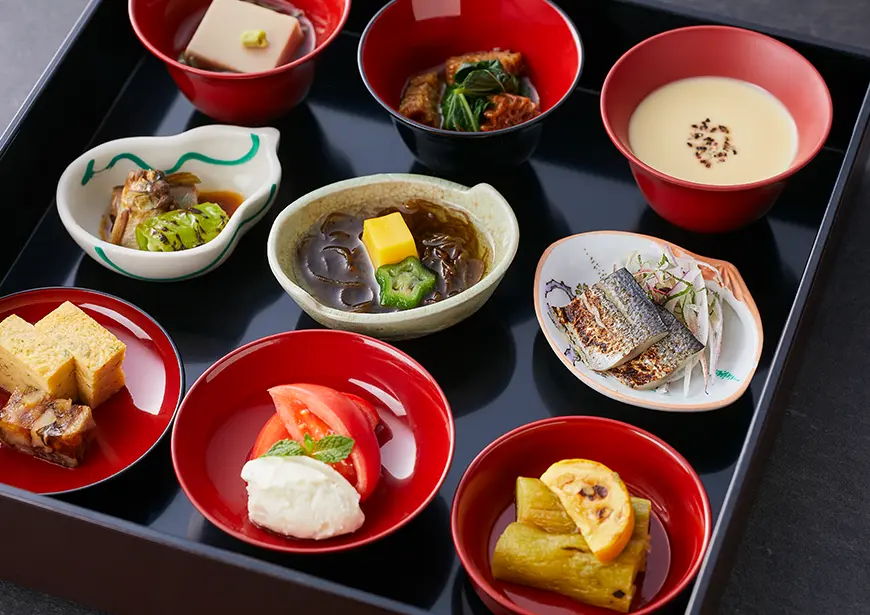 【土地の恵み会席】季節を感じる多彩なお料理の数々を愉しむ