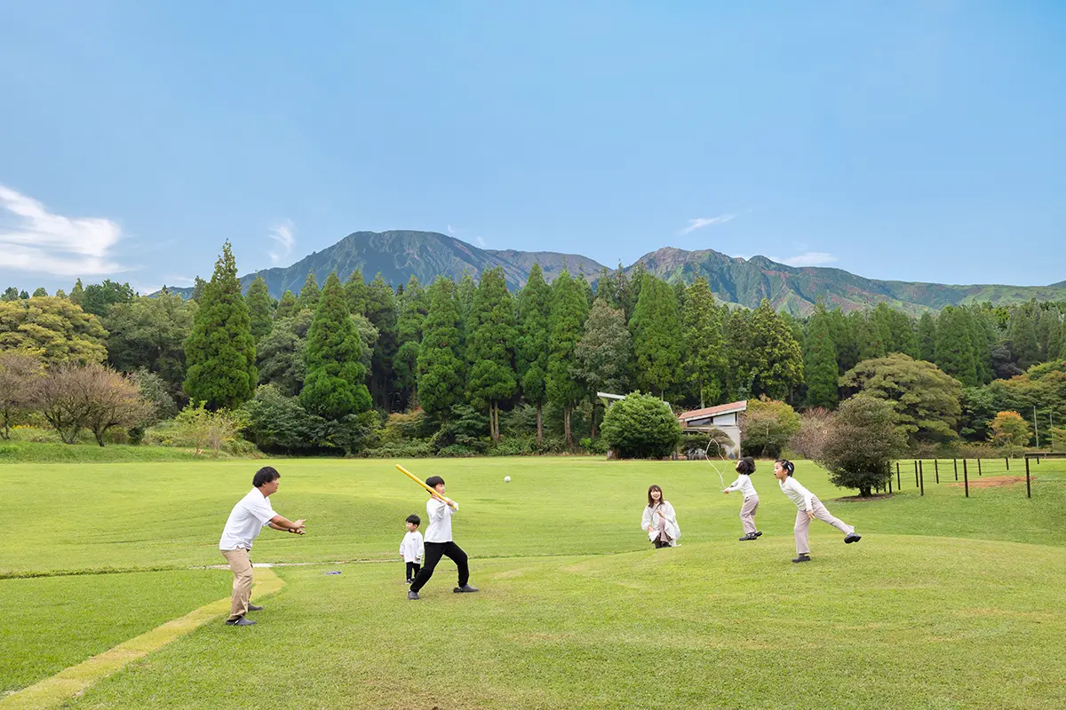 阿蘇の自然いっぱい!テラス付きのお部屋!