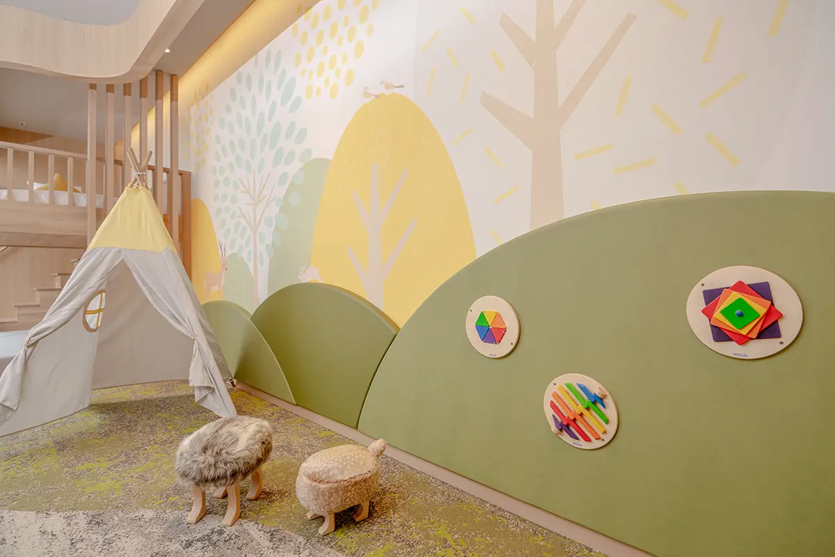 お部屋の中に秘密基地!