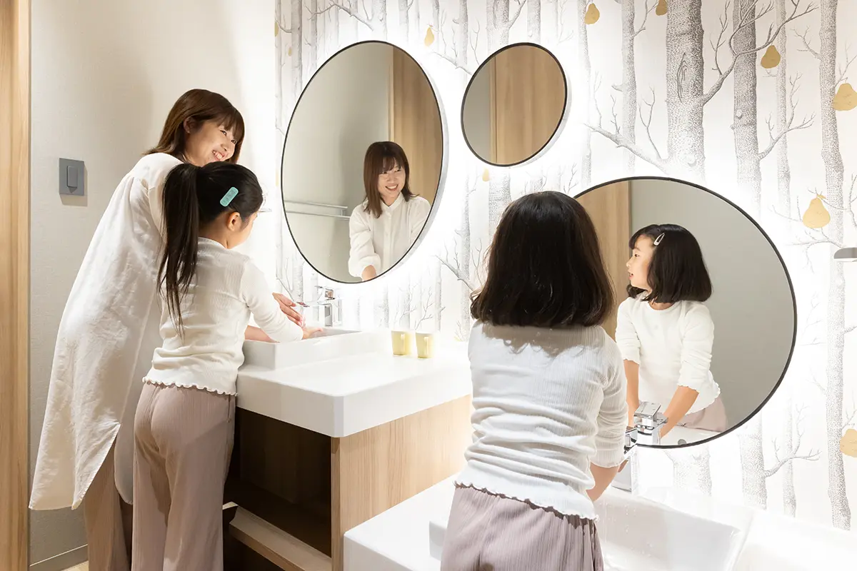 広々としたお風呂や、便利なキッズ用グッズをご用意