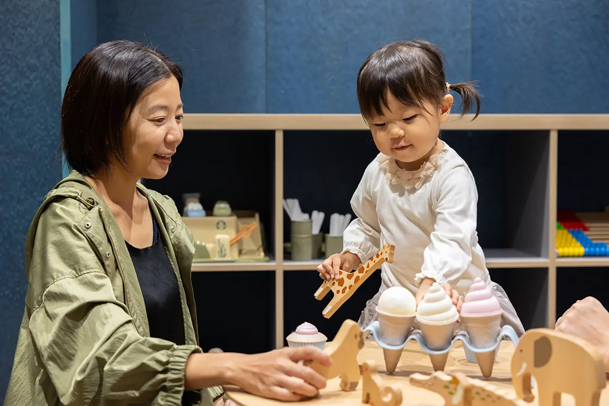 小さなお子様も楽しめる4つのお部屋