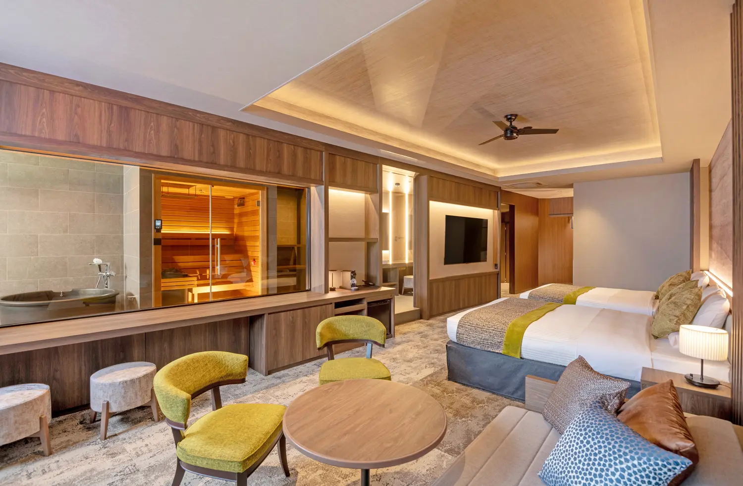 Guest rooms