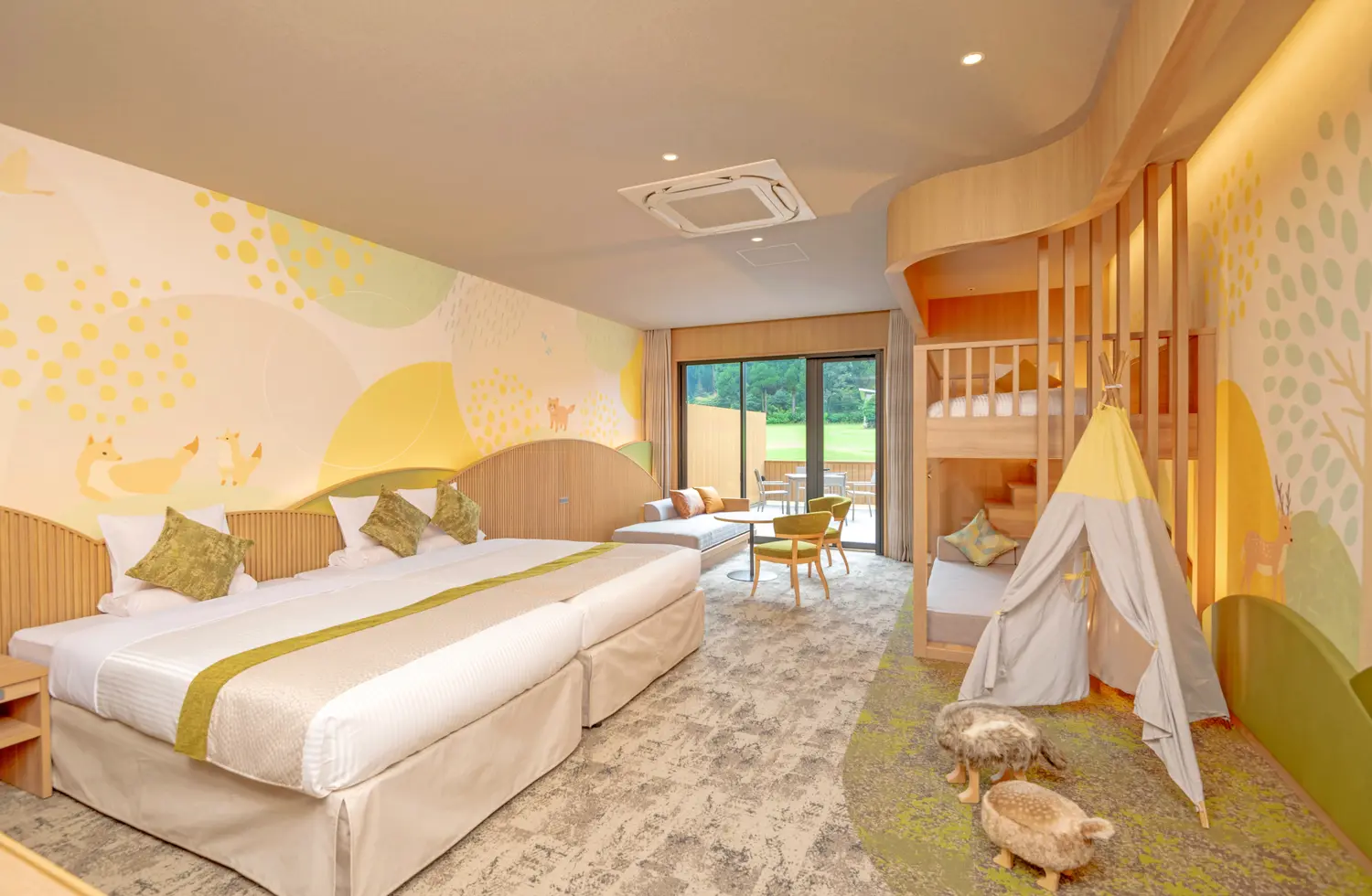 Guest rooms