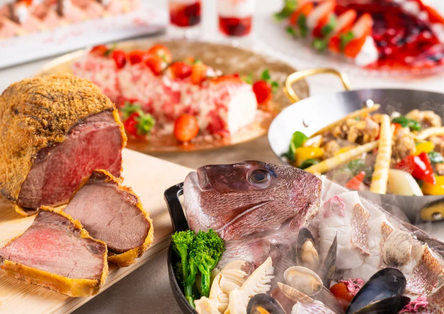 春の恵みビュッフェ