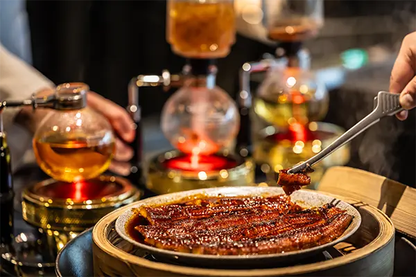 うなぎのせいろ蒸し