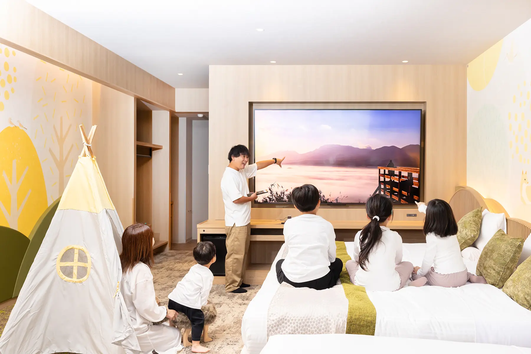 キッズテラスルームのpickup