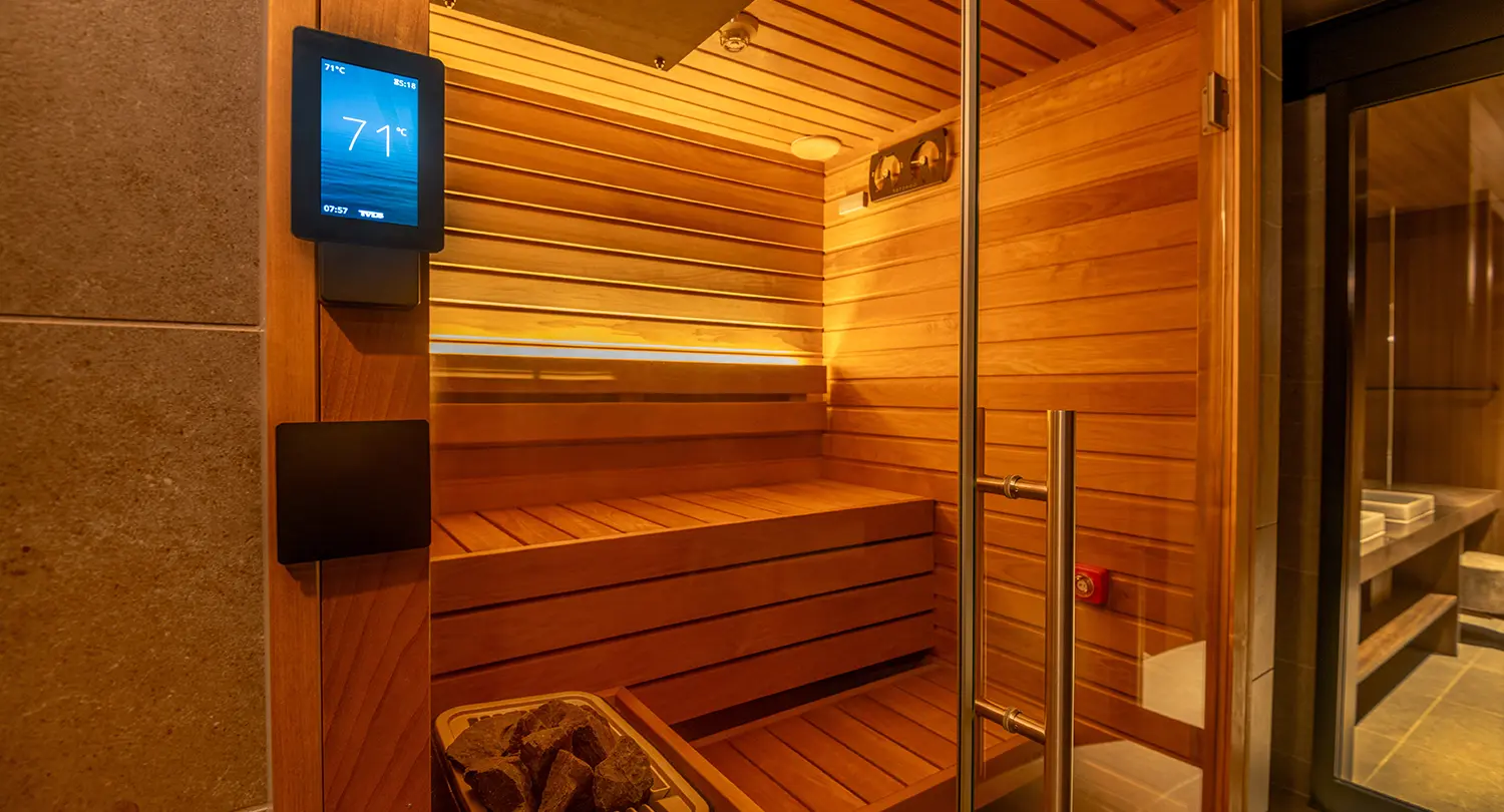 露天風呂付デラックスルーム（サウナ付）