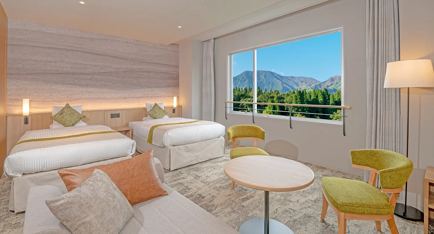 スーペリアルーム「山岳リゾート + リラックス & ナチュラル」