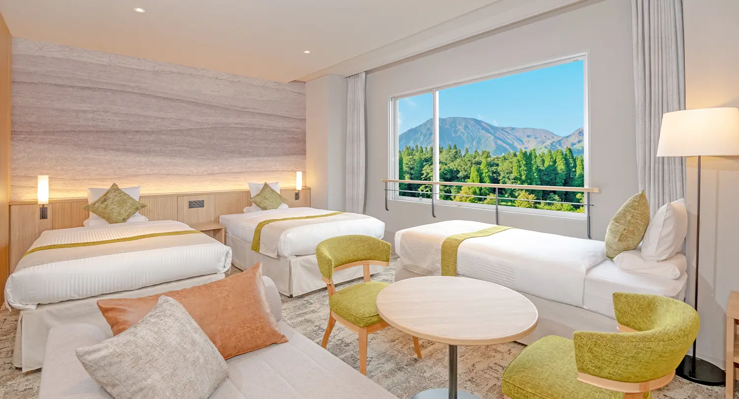 スーペリアルーム「山岳リゾート + リラックス & ナチュラル」