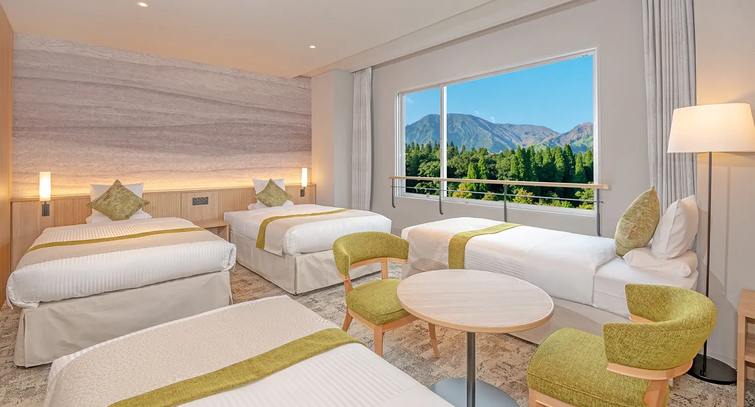 スーペリアルーム「山岳リゾート + リラックス & ナチュラル」