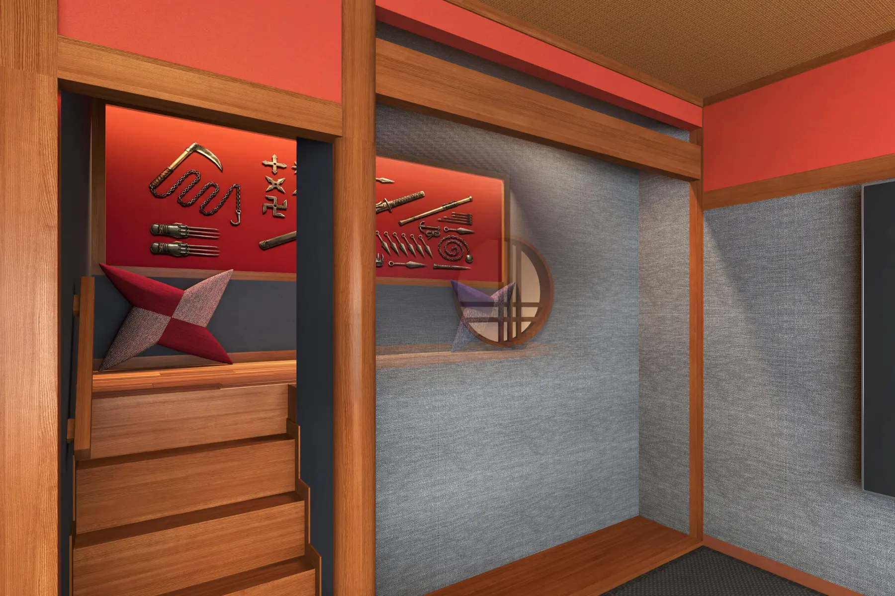 イーストウイング忍者ファミリールーム