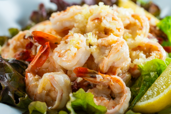 夏の定番料理ガーリックシュリンプ