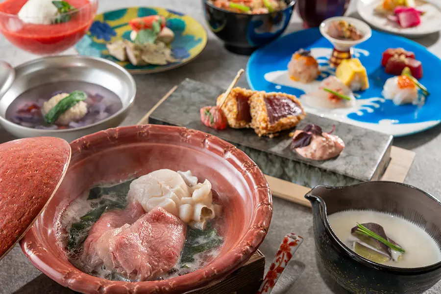 【季節の会席】静岡県の旬を味わう和洋折衷の 会席プラン