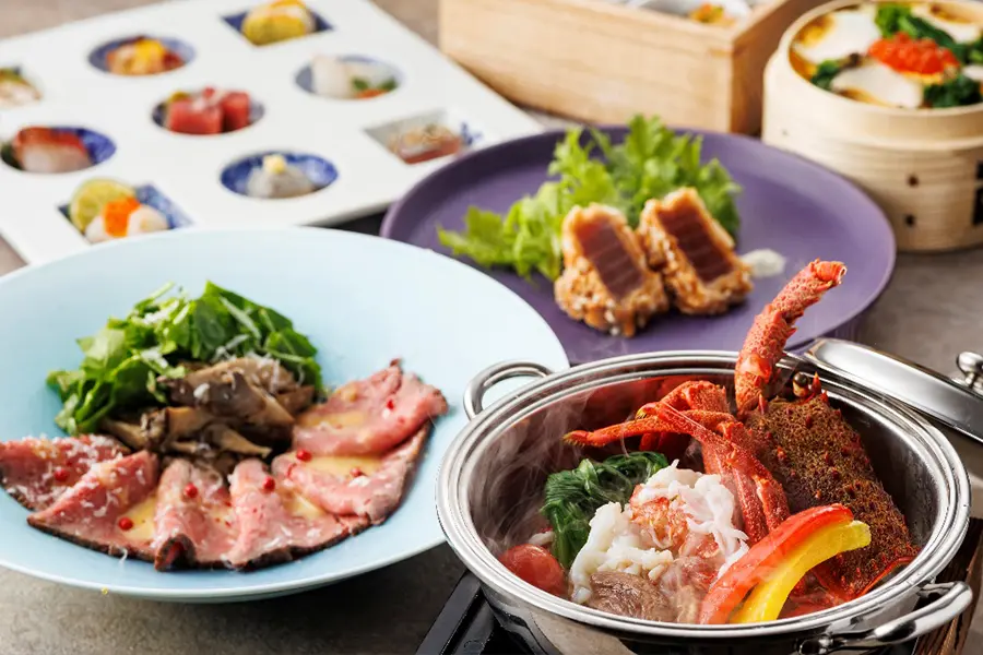 【特別会席】海と山の恵みを味わう特別会席　～伊勢海老、黒毛和牛の旬の饗宴 春～