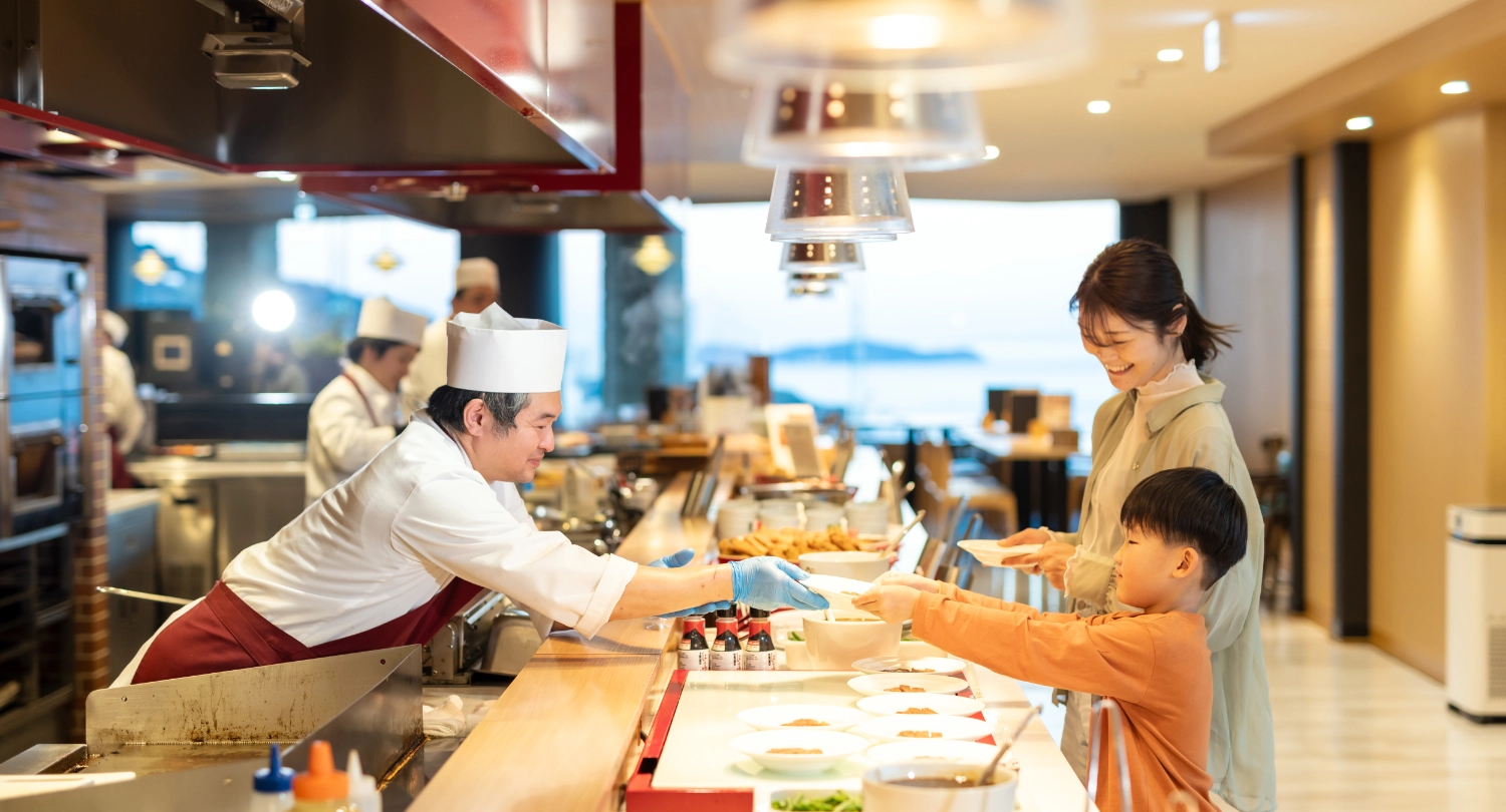 ビュッフェレストラン「ATAMI BOLD KITCHEN」