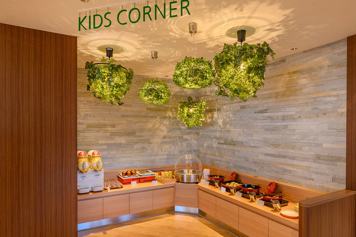 工夫したキッズメニューが充実