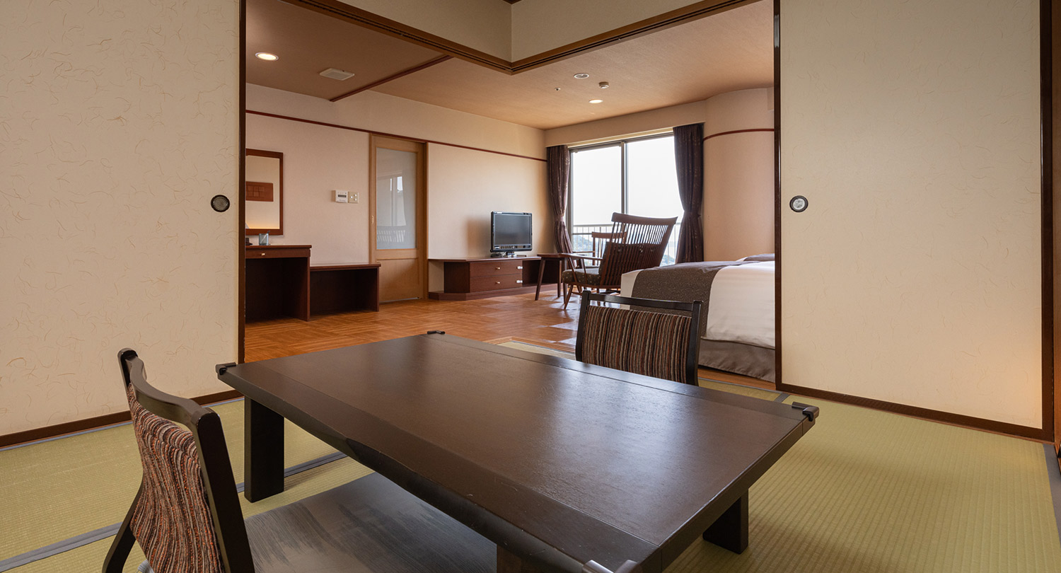 Japanese-Western-Style Room Deluxe/56 ㎡ 【non-smoking】