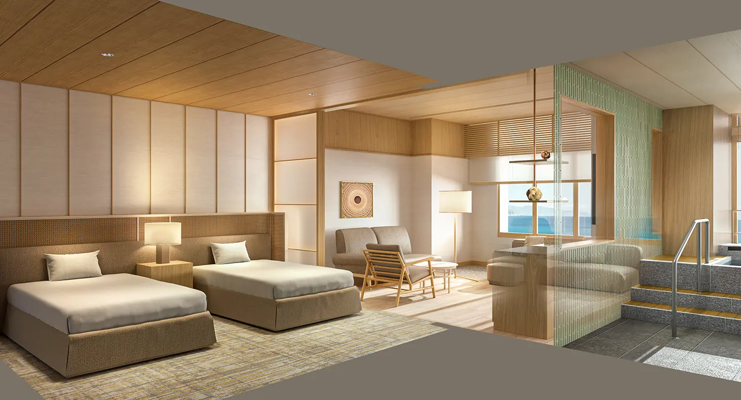 温泉露天風呂付プレミアムスイート