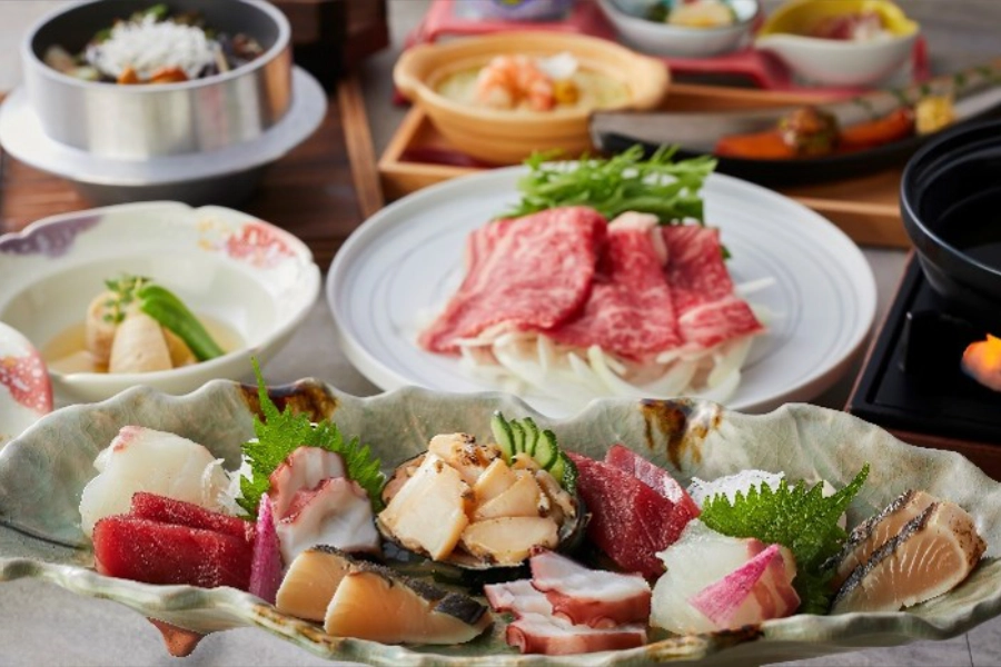 【土地の恵み会席】春