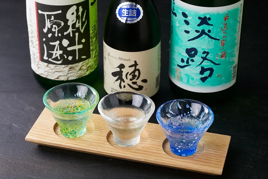 淡路の地酒「千年一」飲み比べセット