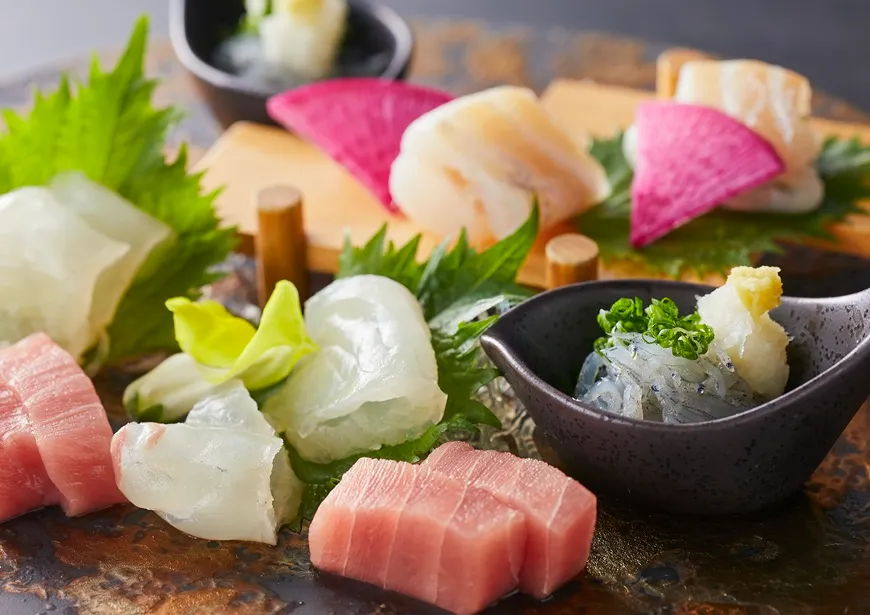 【土地の恵み会席】迷ったらコレ！季節の彩り豊かな食材でおもてなし