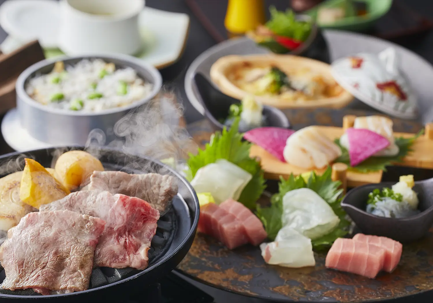 夕食