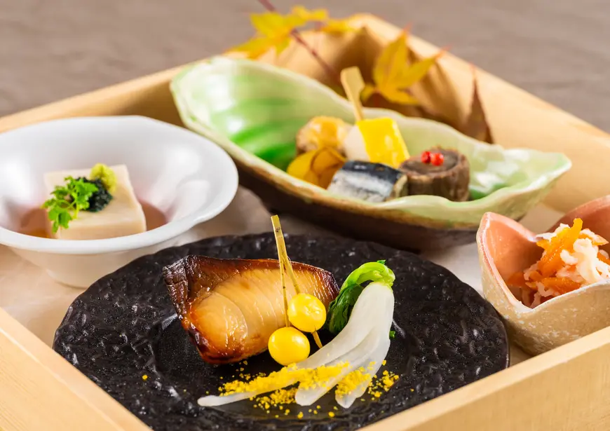 【秋季特别会席料理】在物产丰饶的秋季，品尝丰后风味。