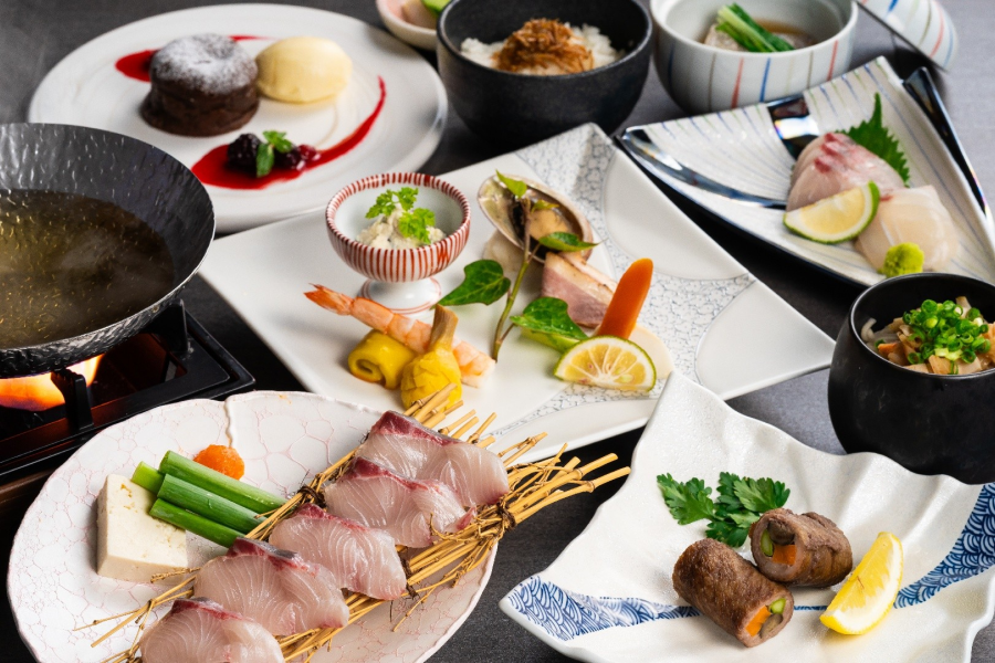 油屋熊八会席　冬