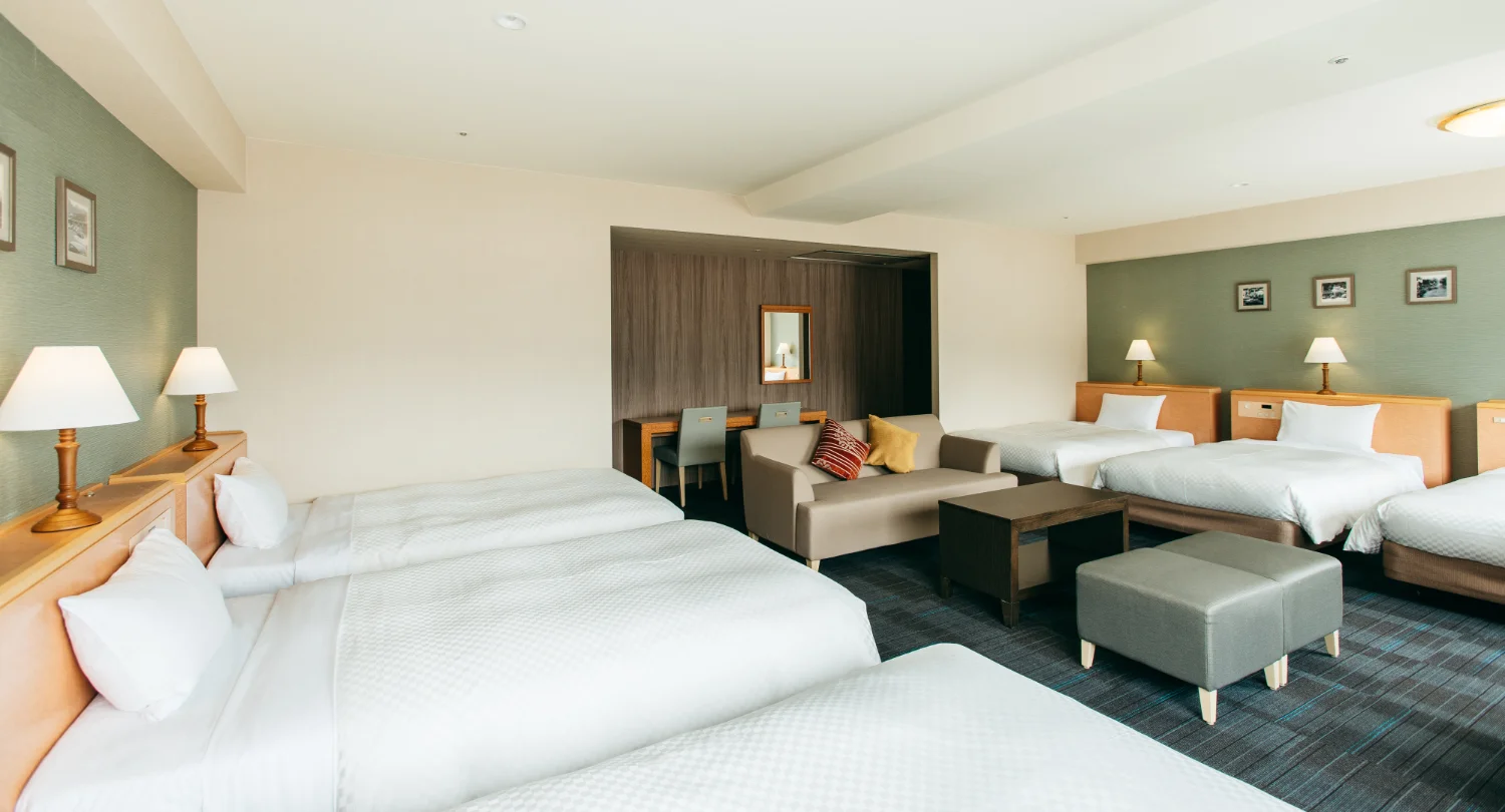 デラックスファミリー6ベッド