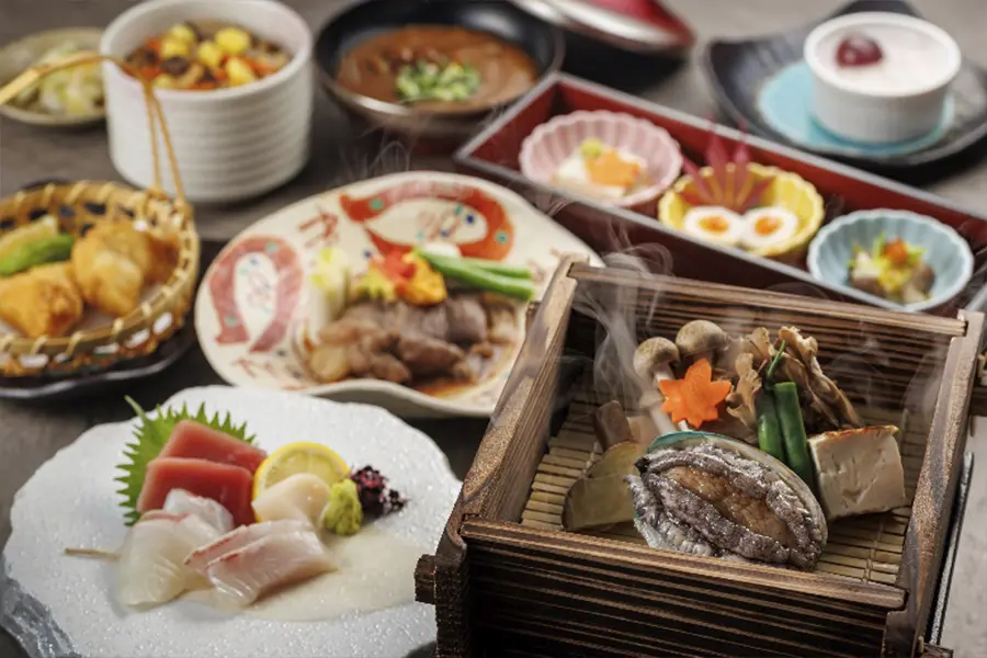 【土地の恵み会席】