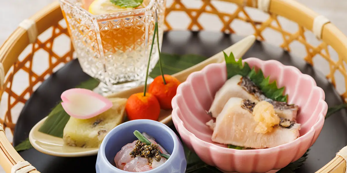 旬を活かした会席料理