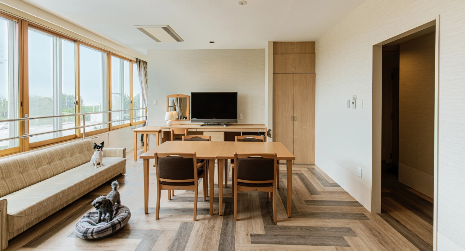 ペット対応ツイン（ソファーベッド付）