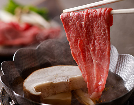 Kumano beef shabu-shabu hotpot with citrus broth