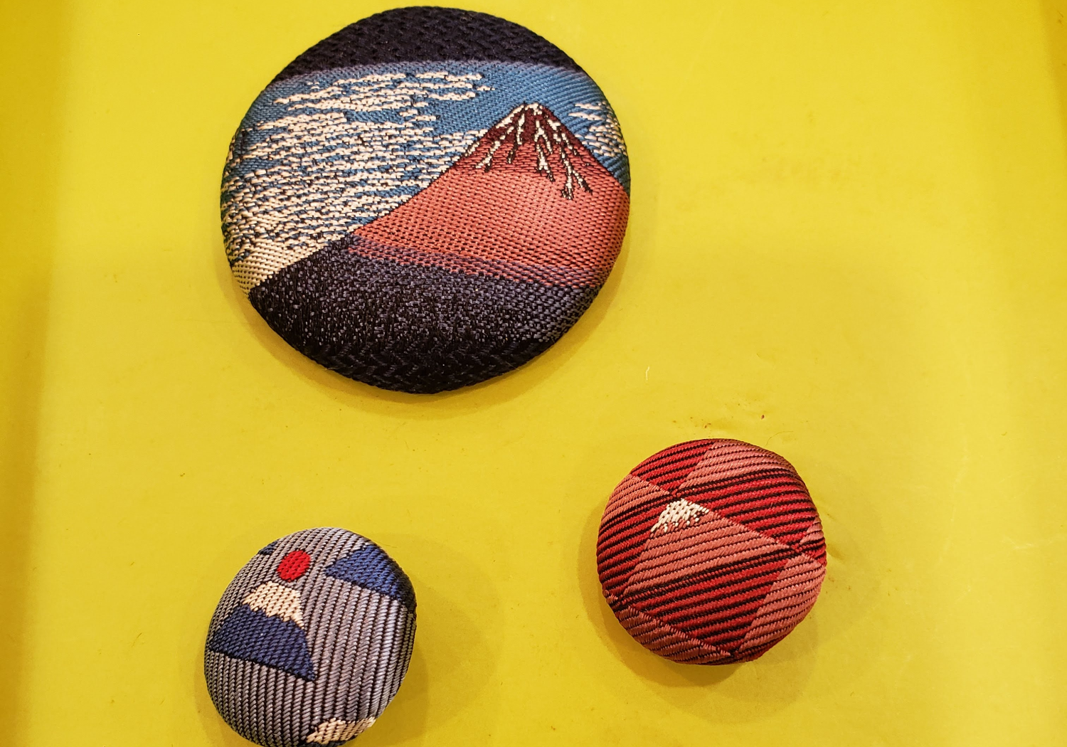 くるみボタン作り体験