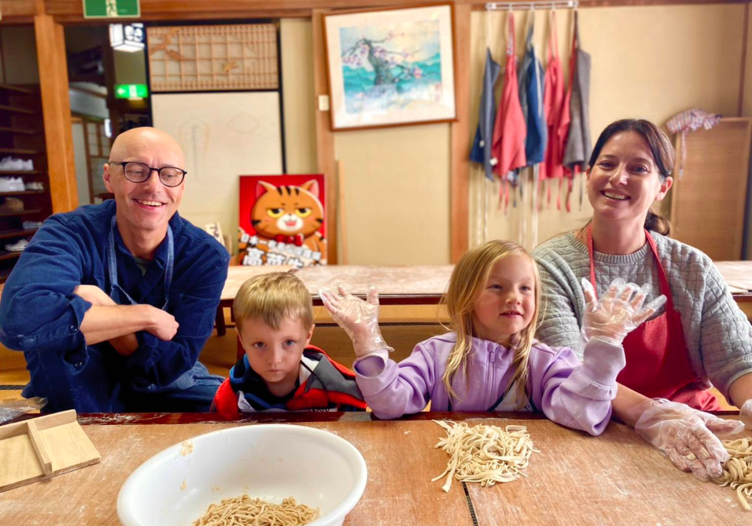 吉田のうどん・マイすりだね作り体験