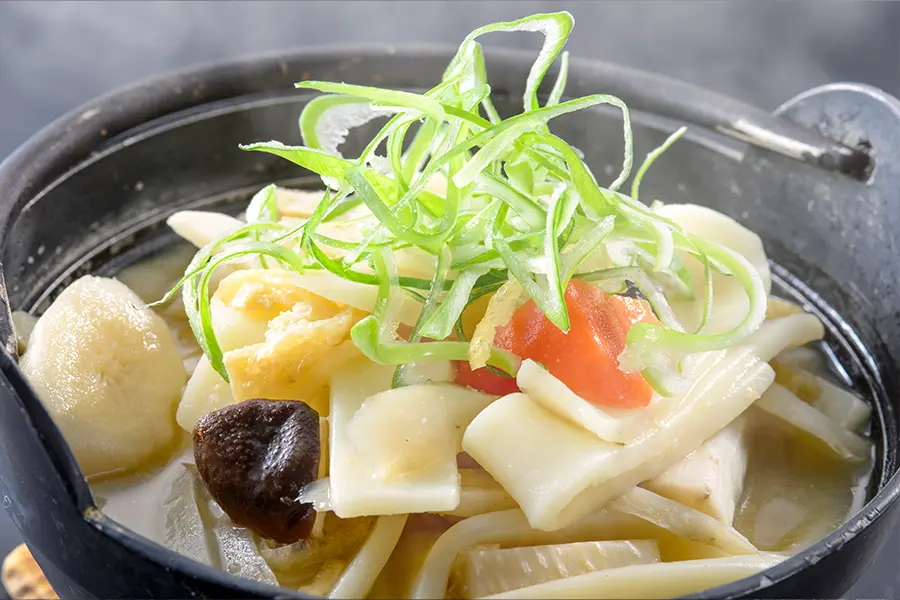 山梨県郷土料理 みみ汁