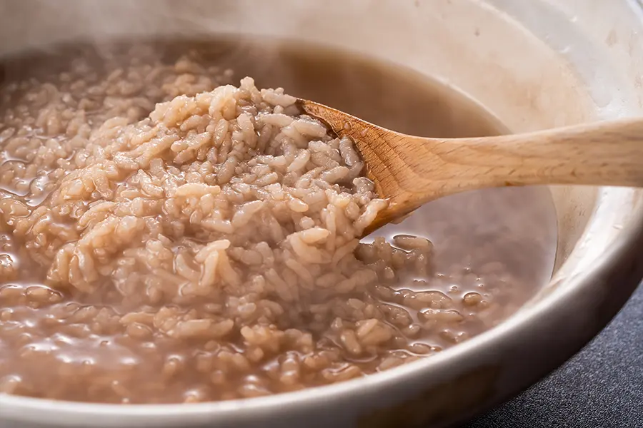 山梨県郷土料理 精進湖のおかゆ