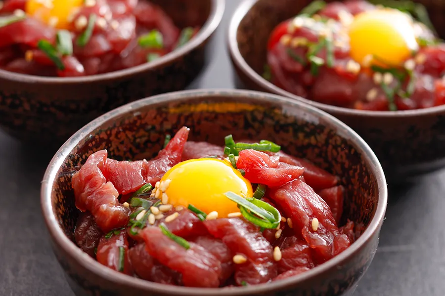 山梨県郷土料理 馬刺し